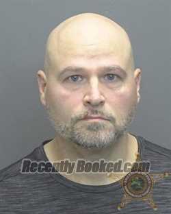 Booking photo from Vanderburgh County, Indiana