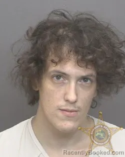 Booking photo from Vanderburgh County, Indiana