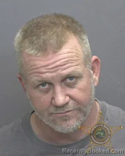 Booking photo from Vanderburgh County, Indiana