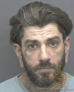 Booking photo from Vanderburgh County, Indiana