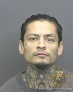 Booking photo from Vanderburgh County, Indiana