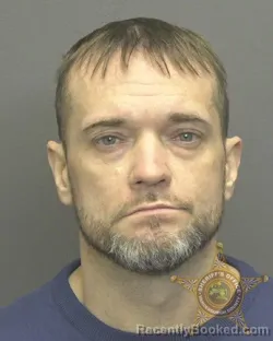 Booking photo from Vanderburgh County, Indiana