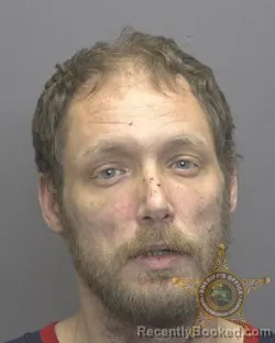 Booking photo from Vanderburgh County, Indiana