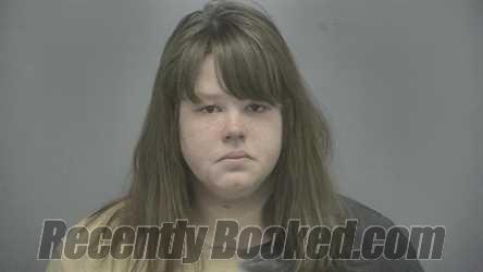 Booking photo from Vigo County, Indiana