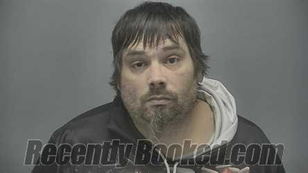 Booking photo from Vigo County, Indiana