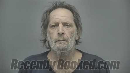 Booking photo from Vigo County, Indiana