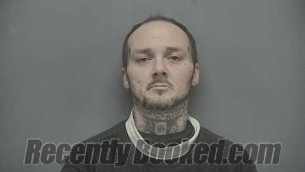 Booking photo from Vigo County, Indiana
