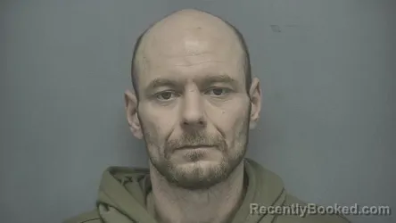 Booking photo from Vigo County, Indiana