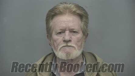 Booking photo from Vigo County, Indiana