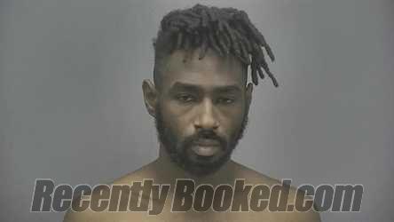 Booking photo from Vigo County, Indiana