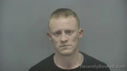 Booking photo from Vigo County, Indiana