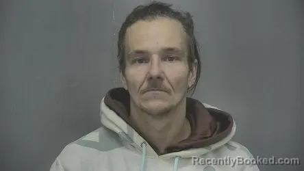 Booking photo from Vigo County, Indiana