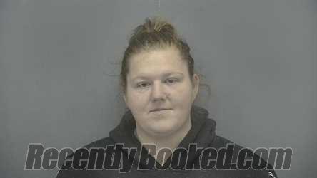 Booking photo from Vigo County, Indiana