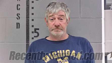 Booking photo from White County, Indiana