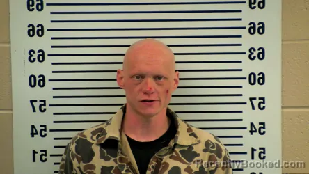 Booking photo from Allen County, Kentucky