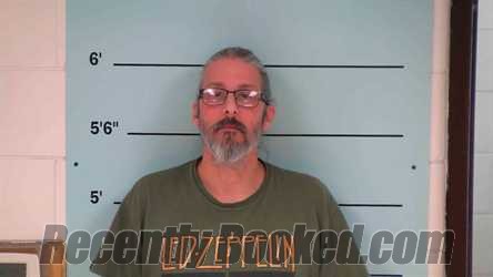 Booking photo from Bourbon County, Kentucky