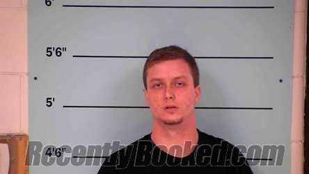 Booking photo from Bourbon County, Kentucky