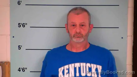 Booking photo from Bourbon County, Kentucky