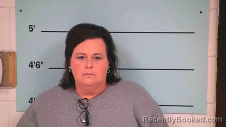 Booking photo from Bourbon County, Kentucky