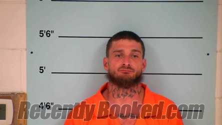 Booking photo from Bourbon County, Kentucky