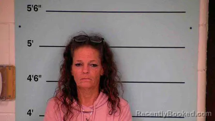 Booking photo from Bourbon County, Kentucky