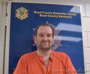Booking photo from Boyd County, Kentucky