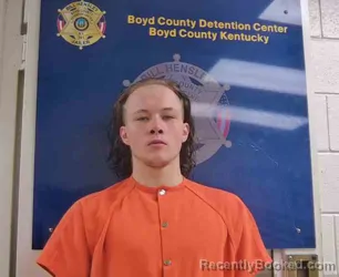 Booking photo from Boyd County, Kentucky