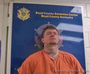 Booking photo from Boyd County, Kentucky