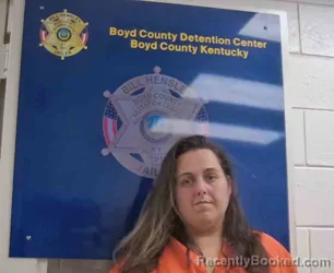 Booking photo from Boyd County, Kentucky
