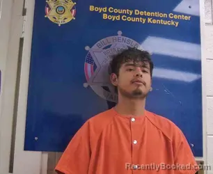 Booking photo from Boyd County, Kentucky