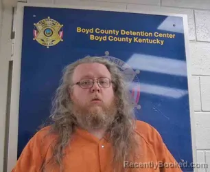 Booking photo from Boyd County, Kentucky
