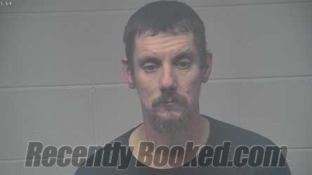 Booking photo from Carroll County, Kentucky