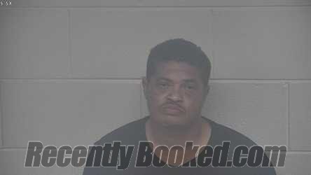 Booking photo from Carroll County, Kentucky