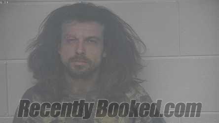 Booking photo from Carroll County, Kentucky