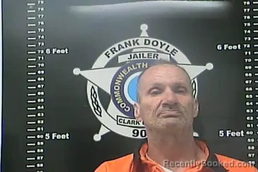 Booking photo from Clark County, Kentucky