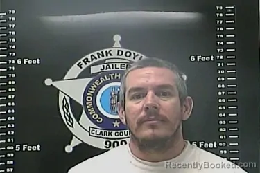 Booking photo from Clark County, Kentucky