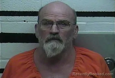 Booking photo from LaRue County, Kentucky