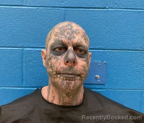 Booking photo from McDowell County, North Carolina