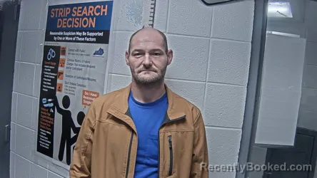 Booking photo from Letcher County, Kentucky