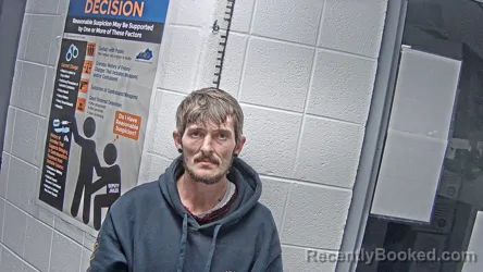 Booking photo from Letcher County, Kentucky