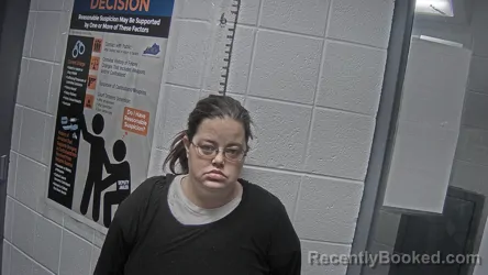 Booking photo from Letcher County, Kentucky