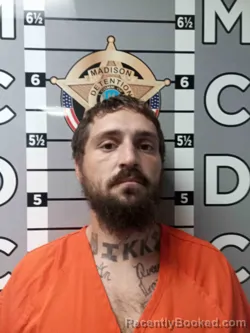 Booking photo from Madison County, Kentucky