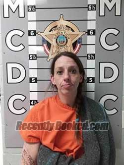 Booking photo from Madison County, Kentucky