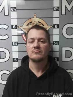 Booking photo from Madison County, Kentucky