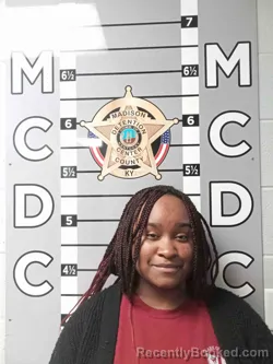 Booking photo from Madison County, Kentucky