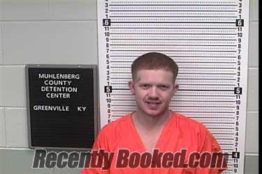 Booking photo from Muhlenberg County, Kentucky