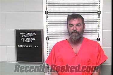 Booking photo from Muhlenberg County, Kentucky