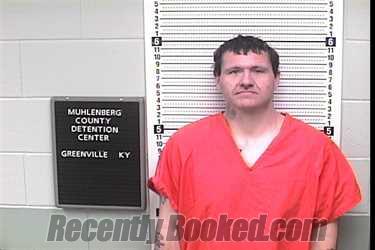 Booking photo from Muhlenberg County, Kentucky