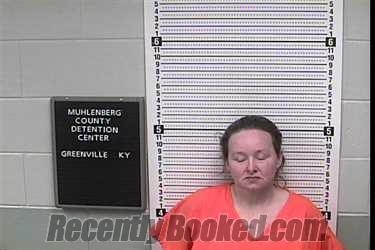 Booking photo from Muhlenberg County, Kentucky