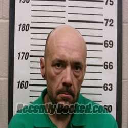 Booking photo from Montgomery County, North Carolina